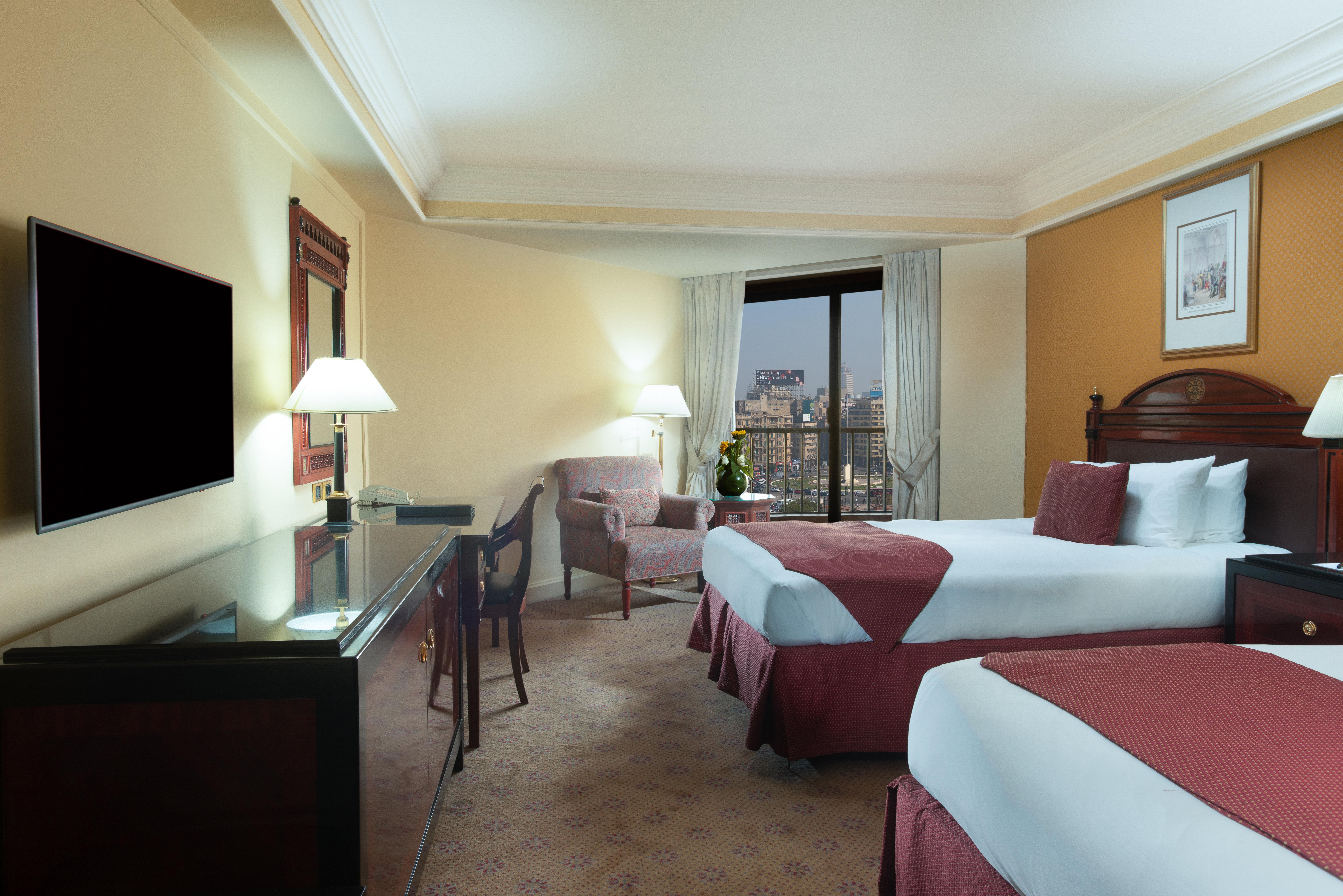 开罗塞米勒米斯洲际酒店 外观 照片 A guest room at the Hilton San Francisco