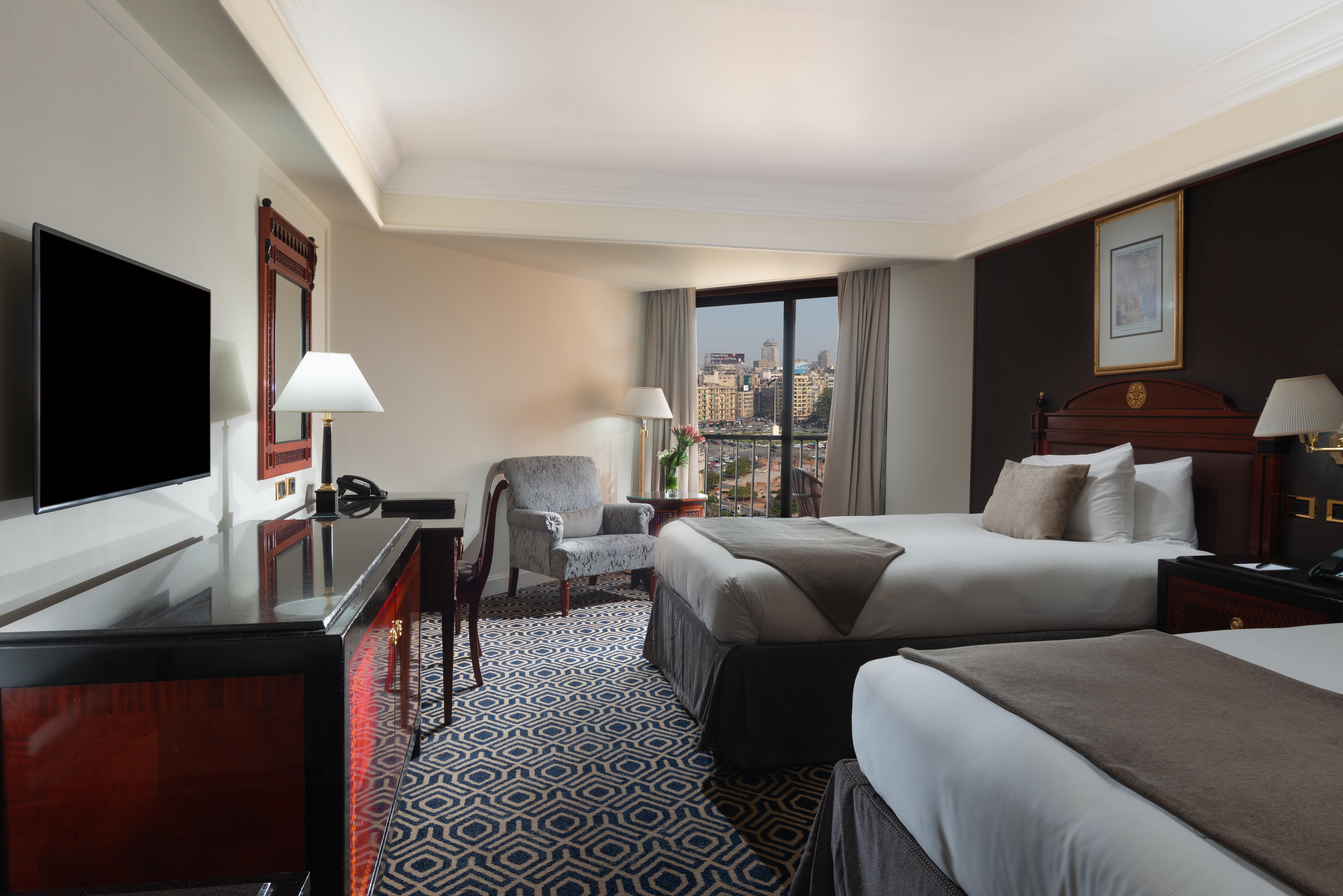 开罗塞米勒米斯洲际酒店 外观 照片 A guest room at the Hilton San Francisco