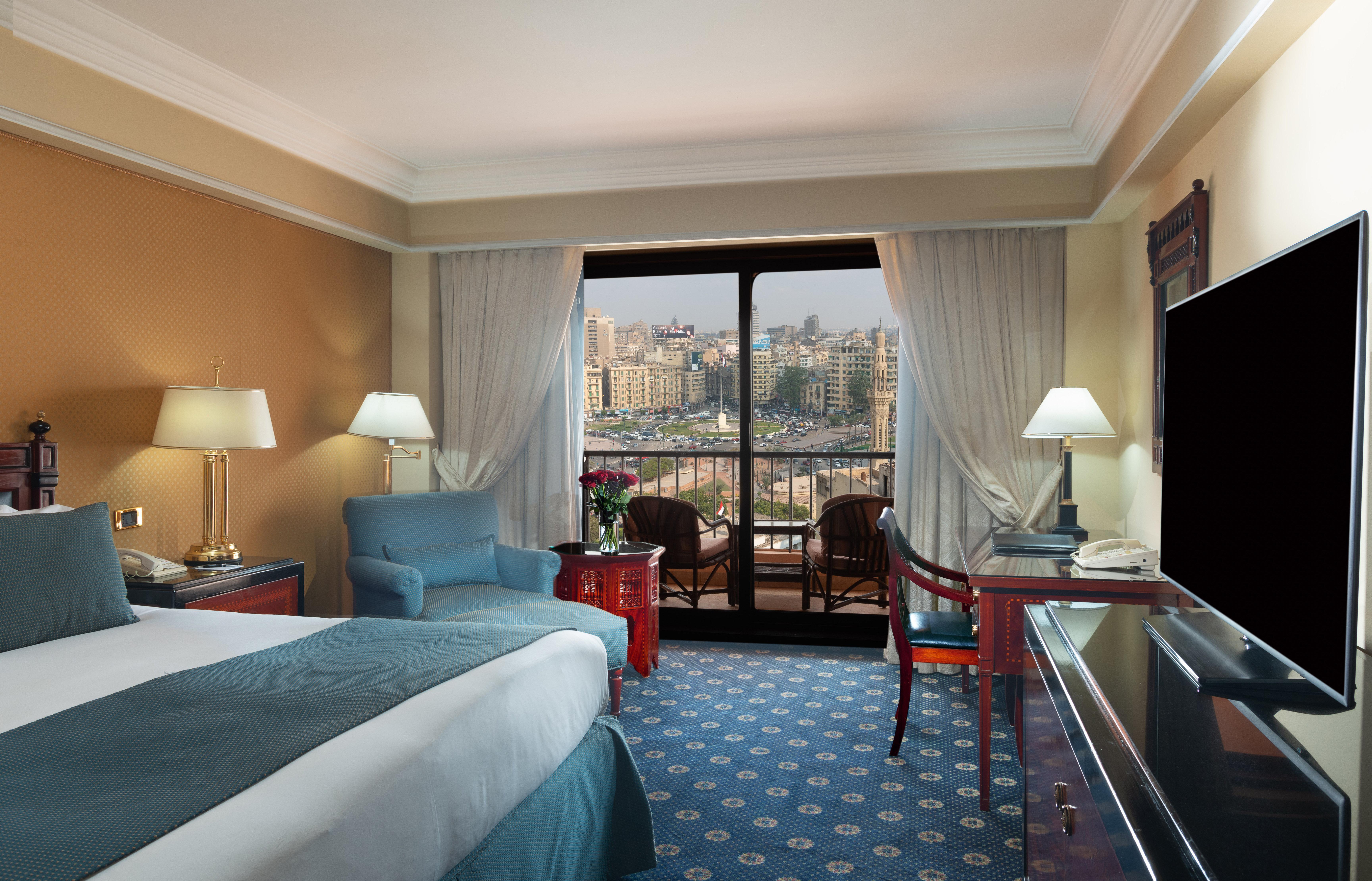 开罗塞米勒米斯洲际酒店 外观 照片 A room at the hotel
