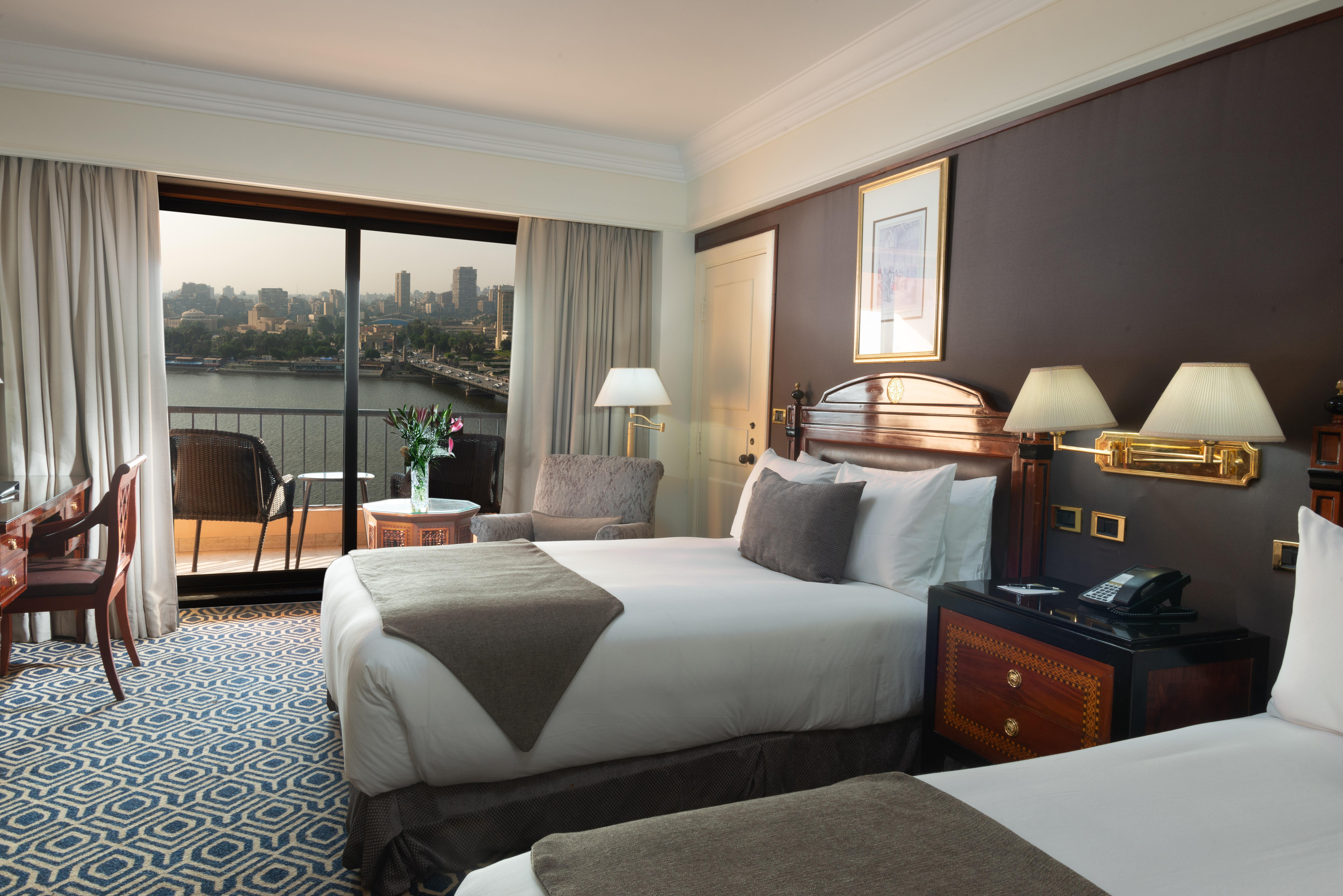 开罗塞米勒米斯洲际酒店 外观 照片 A room at the InterContinental Cairo