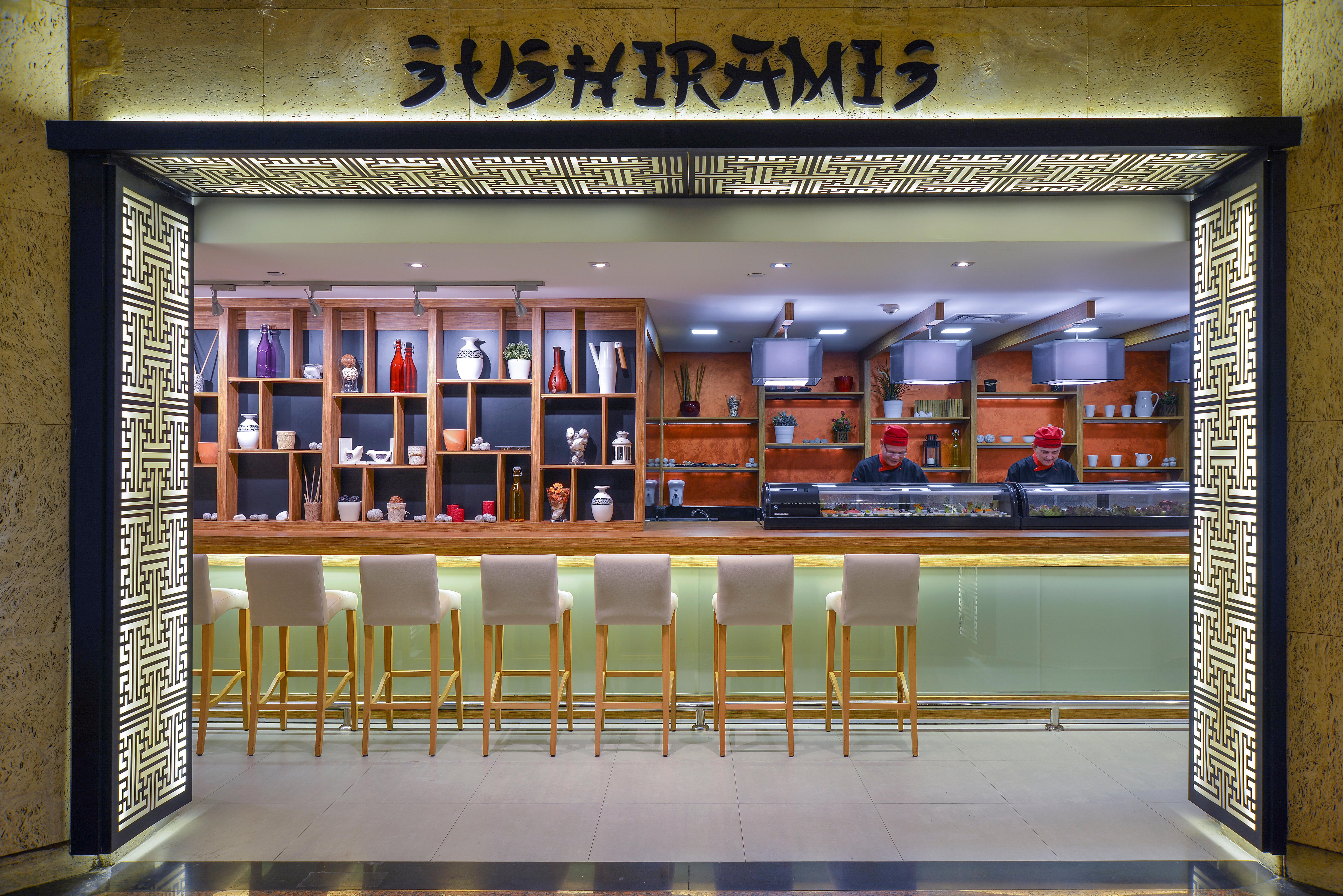 开罗塞米勒米斯洲际酒店 外观 照片 Sushi Train