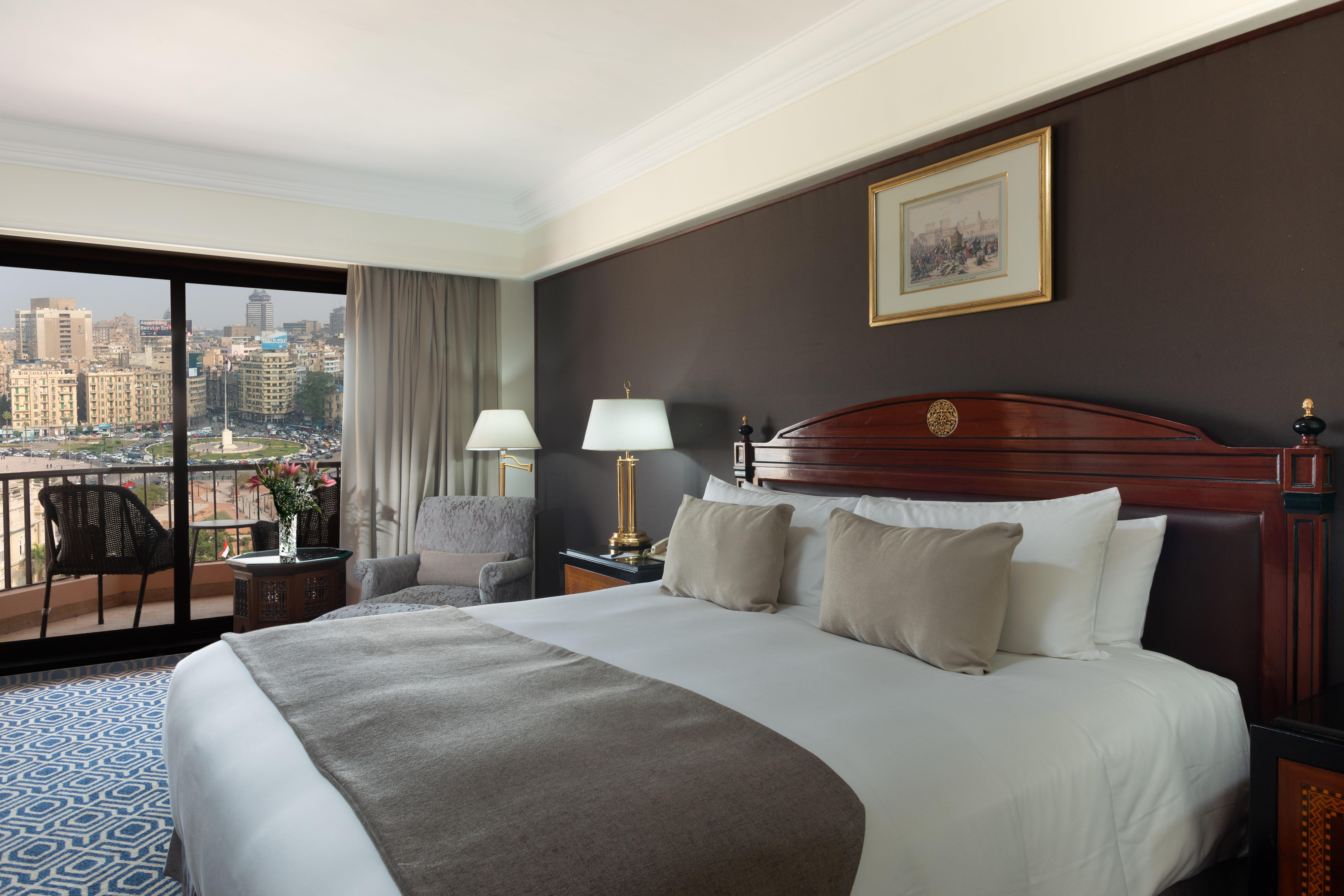 开罗塞米勒米斯洲际酒店 外观 照片 A room at the Four Seasons Hotel, Cairo